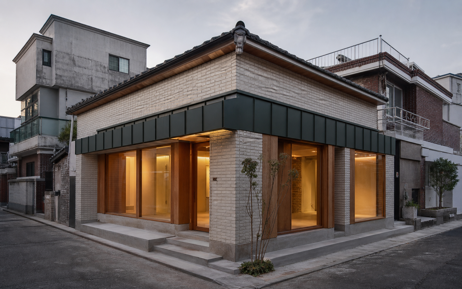 Yeonnam Corner의 소재와 동선
